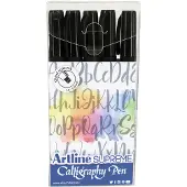 Artline Supreme Calligraphy Pen 5 kpl Black