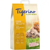 Tigerino 7l Plant-Based maissi kissanhiekka - talkintuoksuinen
