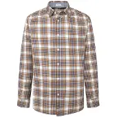 Pepe Jeans for man. PM308727 Macberth multicoloured shirt (M), Casual, Multicolor, Cotton, Long sleeve