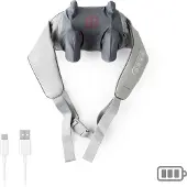 InnovaGoods Kaula- ja selkähieroja 6D - - Latauskelpoinen - 3 nopeutta - 3 tilaa - Lämpö