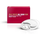 All Sins 18K Collagen Eye Rescue 4x2-kasvonaamio