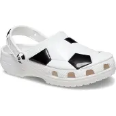 Crocs Avonaiset kengät 'Classic Soccer Ball' musta / valkoinen