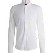 BOSS Mysoft 2 M 10260281 Orange Pitkähihainen Kauluspaita