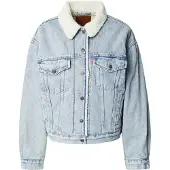 Levi's for woman. A4435-0010 Jacket 90S Sherpa blue (S), Casual, Cotton, Denim