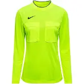 Nike Tuomarin paita II Dri-FIT - Neon/Musta Pitkähihainen Nainen, koko Large