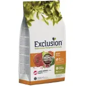 Exclusion Mono Protein viljaton kuivaruoka isojen rotujen pienille pennuille naudanlihalla L, 12 kg