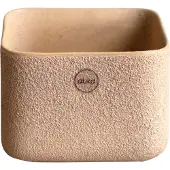 DBKD Cube plant matala ruukku Ø 13 cm Hiekka