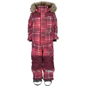 Didriksons Polarbjörnen Winter Coveralls in Rusty Wine 110 cm Punainen 110 cm Pojat, Tytöt