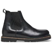 Birkenstock Highwood Slip On LENA miesten Chelsea-saappaat mustat normaali leveäleveys (1025764) 44.0