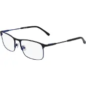 Lacoste L2252 54/18/145 (001) matta musta/sininen metalli MIEHET L2252