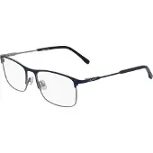Lacoste L2252 54/18/145 (424) mattamusta/harmaa metalliset silmälasit MIEHILLE L2252