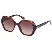 GUESS GAFAS Guess GU8292 52/16/140 Tummanruskea Aurinkolasit Etu ruiskupuristettu TEEN GU8292