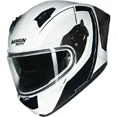 Nolan N60-6 Sport Mesmerico integroitu kypärä Valkoinen/Harmaa/Musta unisex, size L