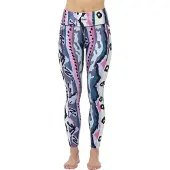 Eivy Women's Pocket Tights Retro Inka Kerrasto alaosat XS