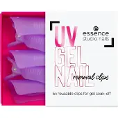 Essence studio nails UV GEL NAIL removal clips Kynsilakanpoistoaine 5 kpl
