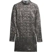 Superdry Sequin Mock Pitkähihainen Lyhyt Mekko