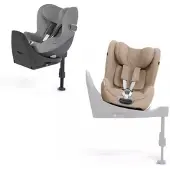 Cybex Sirona T ja kesäpäällinen (pkt) Plus Cozy Beige