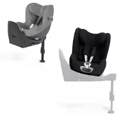 Cybex Sirona T ja kesäpäällinen (pkt) Plus Sepia Black