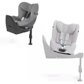 Cybex Sirona T ja kesäpäällinen (pkt) Plus Platinum White