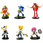 Sonic Deluxe Nivelletty 6 Tuuman Figuuri Laatikossa