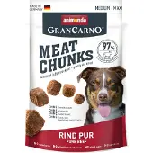Animonda 4x80g Meat Chunks Medium/Maxi nauta koiran herkut