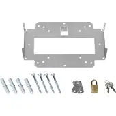 Lancom Systems – LANCOM Wall Mount + Lock (LN, Bulk 10), Metallinen (61338)