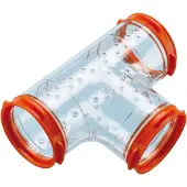 Ferplast - Hamsteriputki T-putki 14 x 10 cm - Pieneläimet - Pesät ja häkkitarvikkeet - Leikkitunnelit ja Putket