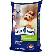 Club 4 paws Premium Täysrehu pienikokoisille aikuisille koirille kanan kanssa, 14 kg