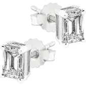 Midem Stockholm timanttikorvakorut 1,00ct valkokulta