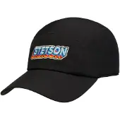 Stetson 5-Panel Stacked Letters Cap Black Lippalakit One Size