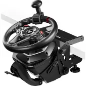 Thrustmaster T128 SimTask Pack -rattiohjain ja -polkimet - langallinen - PC, Xbox One, Xbox Series S, Xbox Series X - musta