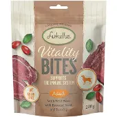 Lukullus 3x200g Vitality Bites Immuunijärjestelmän tukeminen villisika viljaton koiranherkut