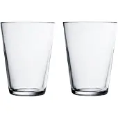 Iittala Kartio -juomalasi, 40 cl, kirkas, 2 kpl