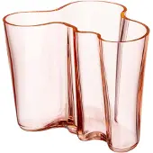 Iittala Aalto maljakko lohenpunainen 160 mm
