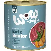 Wow 6x800g Senior ankka koiran märkäruoka