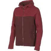 Ivanhoe Women's Hilma Hood Deep Red Välikerrospuserot 36