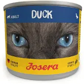 Josera 6x200g Adult Ankka märkäruokaa kissoille