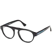 WEB EYEWEAR WE5433 52/18/150 Musta asetaatti MIEHET WE5433