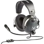 Thrustmaster T.Flight U.S. Air Force, Langallinen, Ilmailu/lennonjohto, 752 g, Kuulokkeet, Musta, Harmaa (4060196)