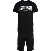 Lonsdale Moy & Short Set Lyhythihainen T-paita