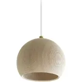 Brdr. Krüger Lune Riippuvalaisin Ø14 Cm Valkoöljytty - Riippuvalaisimet Tammi - LUPE-OWO