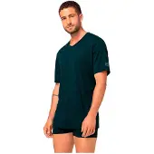 Super.natural Sierra140 V Neck Lyhythihainen T-paita