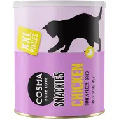 Cosma 600g snackies XXL Maxi Tube kana kissalle