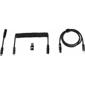 Wooting Coiled USB-C Kaapeli - Stealth