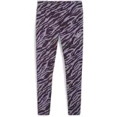 Puma for woman. 68149430 ESS+ Animal AOP lilac leggings (XXS), Casual, Sport, Purple, Cotton, Multisport