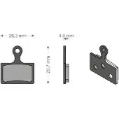 Brenta Ciclo Durace/xtr/mcx1shimano/rever/tek Sinteröidyt Levyjarrupalat