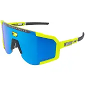 Scicon Aeroscope -pyöräilylasit Yellow Fluo/Multimirror Blue