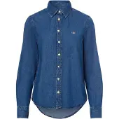 Gant Reg Denim Shirt - Blue - 40