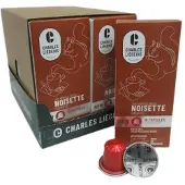 Charles Liégeois Nespresso koneisiin sopivat kahvikapselit Noisette, 10 kpl.