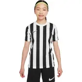 Nike Pelipaita Dri-fit Striped Division Iv - Valkoinen/musta Lapset, koko L: 147-158 cm